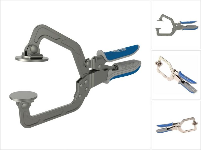 Wood Project Clamp Holz Werkstückzwinge Schnellspannzwinge 76 mm Automaxx ( KHC3 ) - Kreg