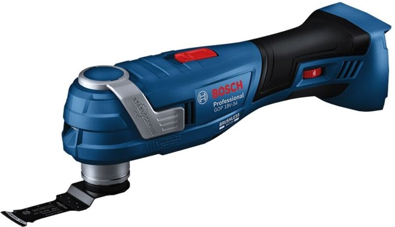 Bosch gop 18V-34 Professional Akku Multi Cutter 18 v Starlock Plus ( 06018G2001 ) Solo - ohne Akku, ohne Ladegerät
