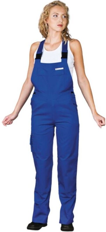 Damen Arbeitslatzhose blau 48