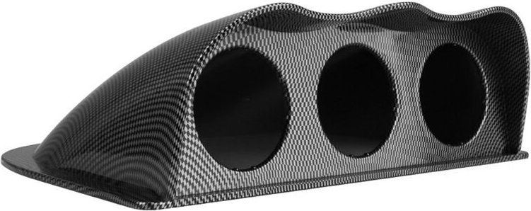 Instrumentenhalterung, universelle 3-Loch-52-mm-/2-Zoll-Armaturenbrett-Instrumentenhalterung, universelle Kfz-Armaturenb...