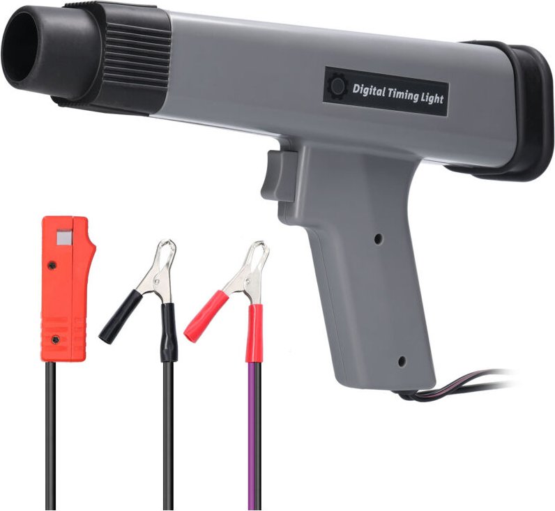 Decdeal 12 v professionelle digitale Anzeige Induktives Timing Light Car Motorrad Benzinmotor Zündstrobe Lampen Detektor