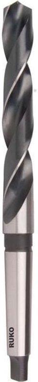 Spiralbohrer Kegelschaft DIN 345 Typ N HSS gefräst, Ø10mm Ruko 204100