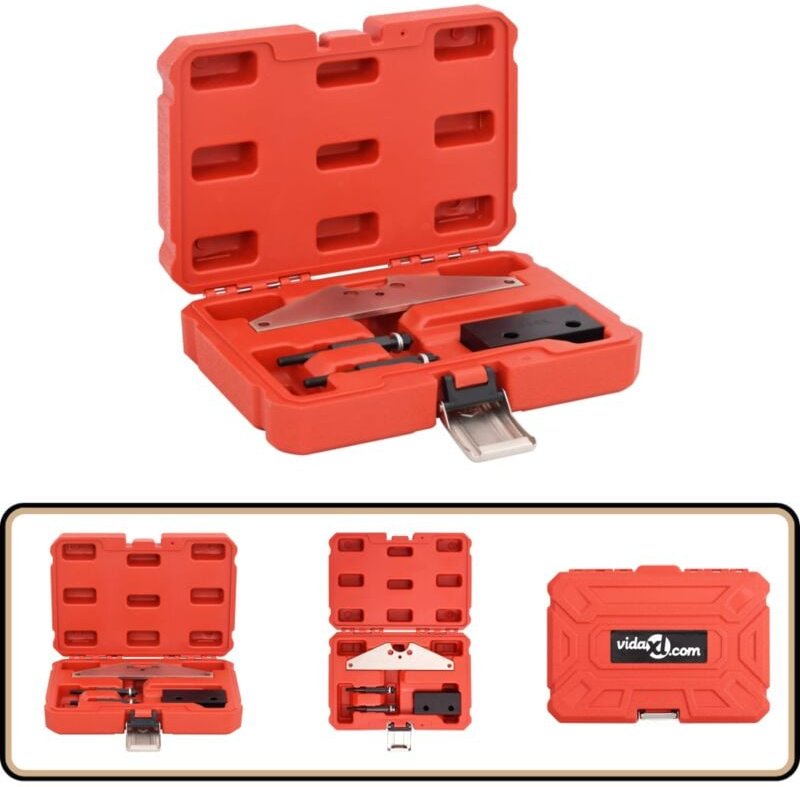 4-tlg. Motoreinstellwerkzeug-Set für Fiat 1,4 12 V - Motoren Werkzeug - Fiat Werkstatt - Auto Reparatur - Zündkerzen Sch...