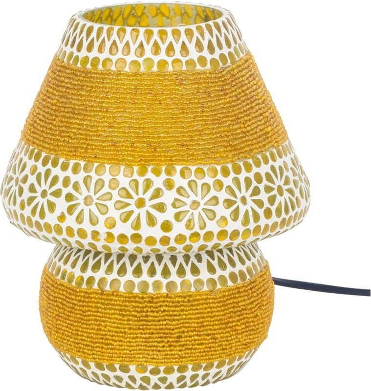 Tischmosaiklampe im Ethno-Stil für die Inneneinrichtung