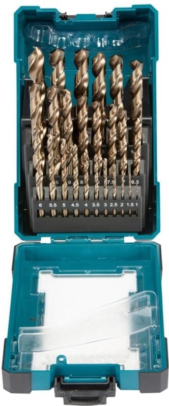 Set mit 25 Metallbohrern hss-co Makita D-67577