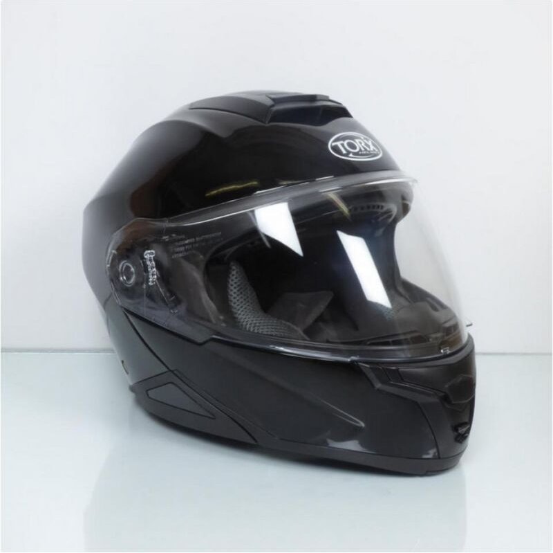 modulierbarer Helm schwarz glänzend torx neil2 Größexxl