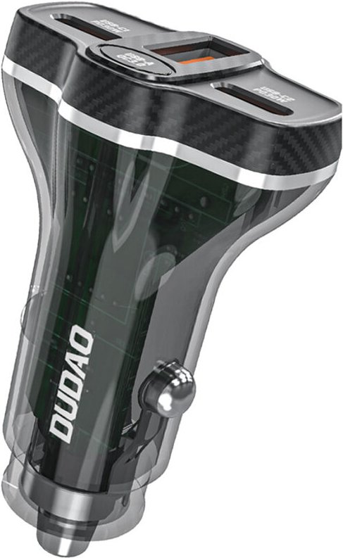 R78 78W USB-C PD / 2xUSB-A QC Autoladegerät - Schwarz