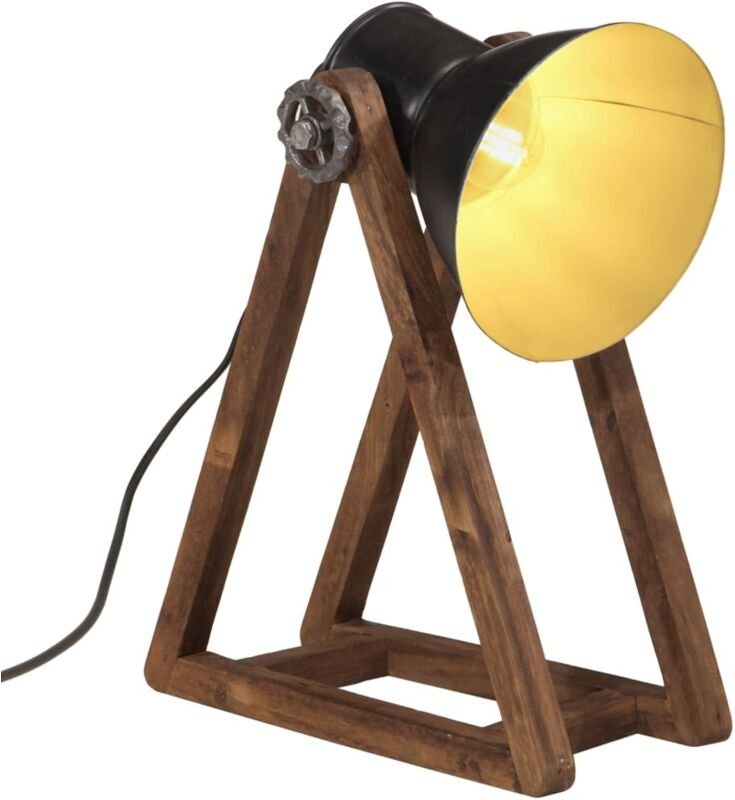 Schreibtischlampe 25 W Schwarz 30x17x40 cm E27 vidaXL844861