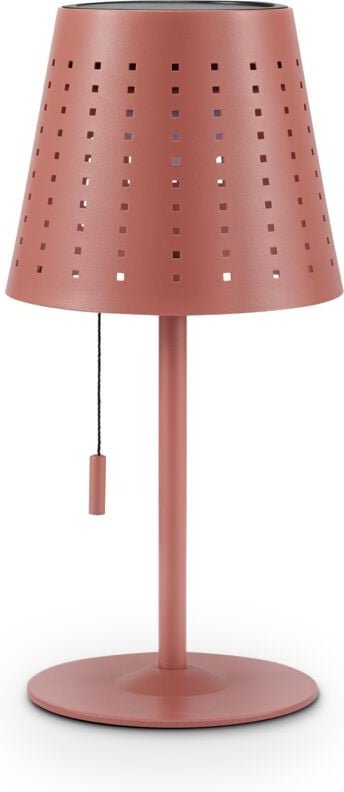 Stehlampe In- und Outdoor Tischlampe Akku Garten Terasse Aufladbar rgb Rot, Tischleuchte 2 (Akku) - Paco Home