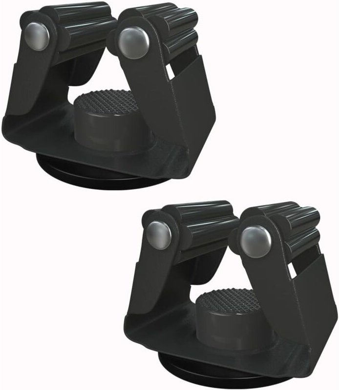 2er-Set magnetische Mopp- und Besenhalter, Besenclips, Edelstahlhaken, magnetische Halterungen für Kühlschrank, Wohnmobi...