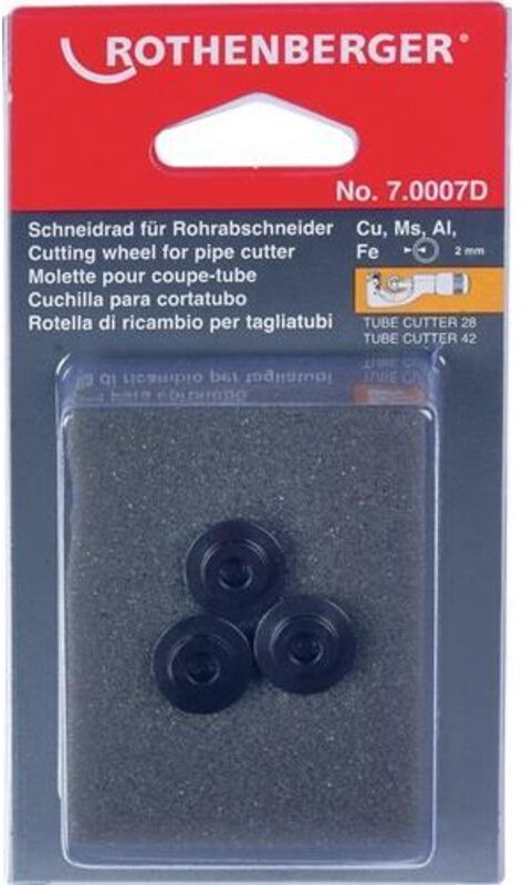 Ersatzschneidrad Schneidrad-Ø 3 - 42 mm Schnitttiefe 2,5 mm