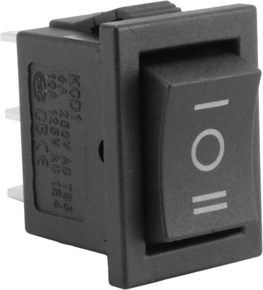 SPDT ON-OFF-ON 3 Position Schnapp Boot Wippschalter AC 250V/ 6A 125V/ 10A