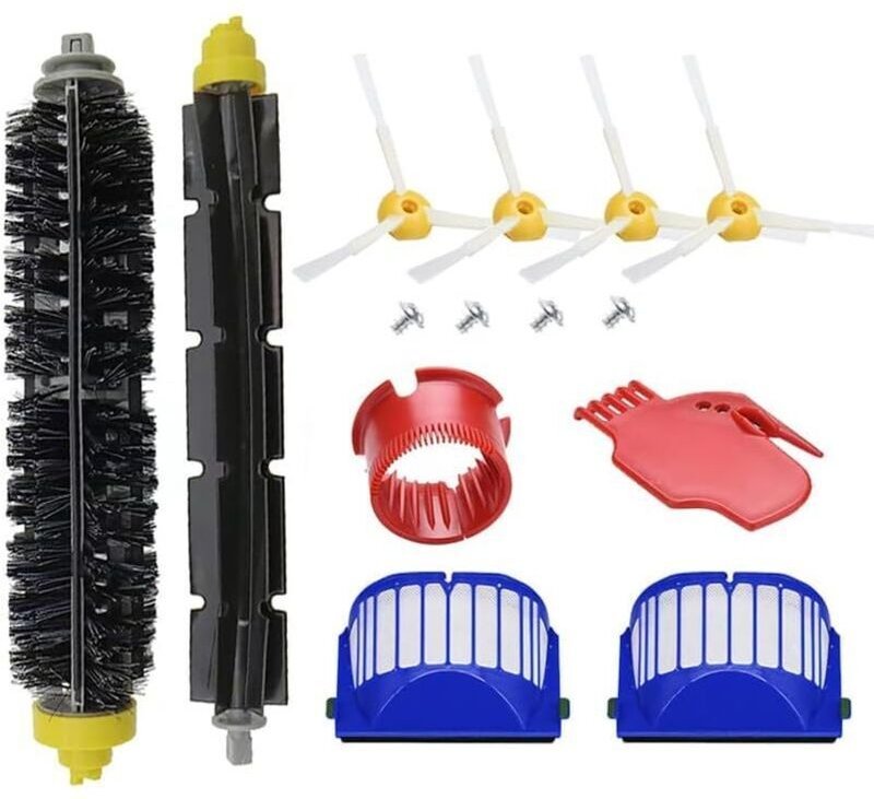 Ersatzteilset für iRobot Roomba Staubsauger der 600er Serie (694, 676, 675, 692, 695, 677, 671, 690, 680, 660, 650, 620,...