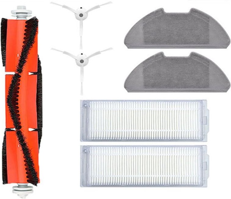 Hepa-Filter für Robot Vacuum-Mop 2 Pro MJST1SHW Wischtuch HauptseitenbüRste StaubsaugerzubehöR