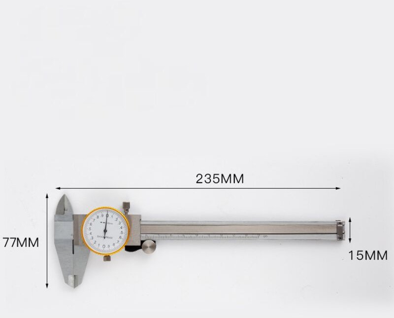 Messschieber, 0–150 mm, 0,02 mm, Messschieber, Messschieber, Messschieber, Lineal, Messschieber, Messschieber aus Edelst...