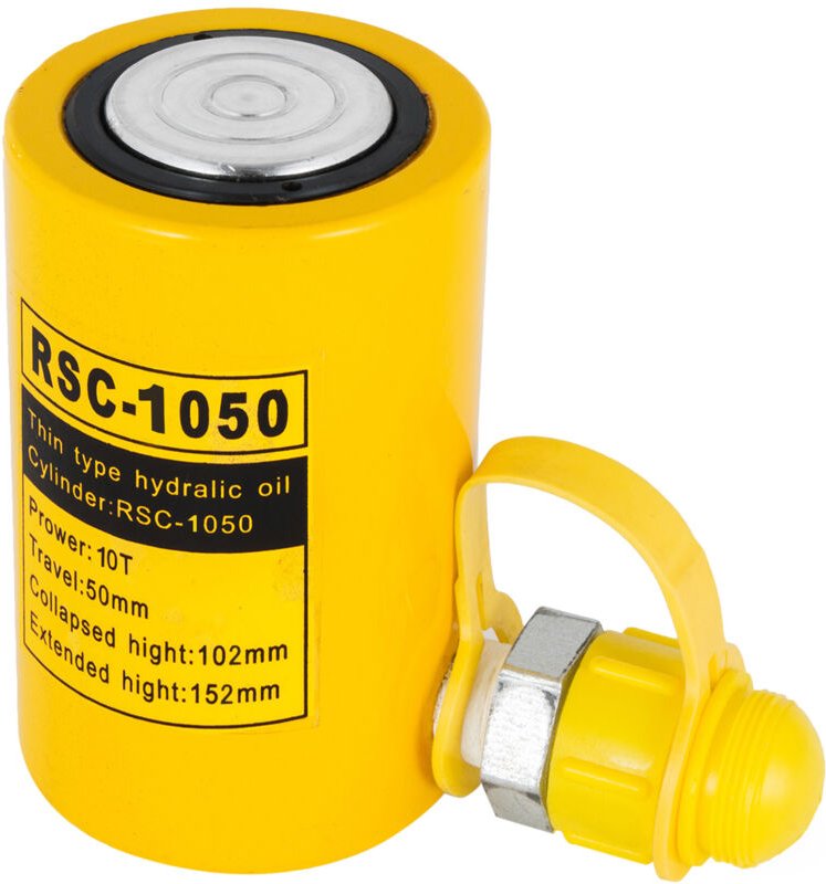 Mophorn 10-Tonnen-Hydraulikzylinderheber - 50 mm Hub, Schwerlast für verschiedene Branchen