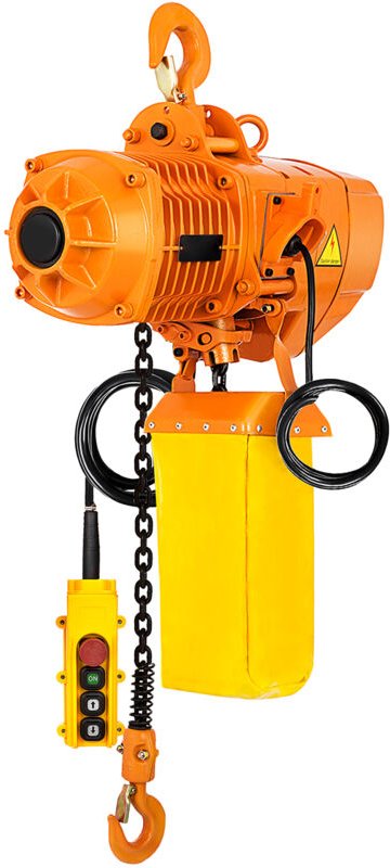 Vevor - Elektrischer Kettenzug, 2200 lbs Tragkraft, 13 ft Hubhöhe, 11 ft/min Geschwindigkeit, 230 v, einphasiger Brücken...