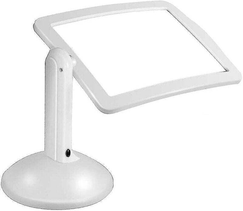 ZVD - Loupe rectangulaire 3x avec lumière led pour livres, personnes âgées malvoyantes, couture, bijoux, lecture,