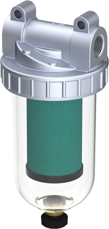 Spezialfilter »Standard«, mit PC-Behälter, 0,01 µm, bg 2, g 3/8 - Riegler