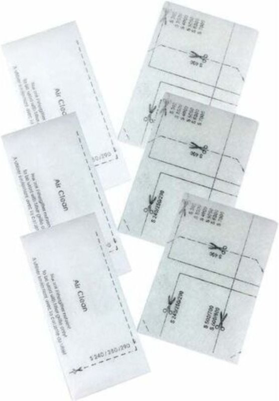3er-Pack Ersatz-Luftreinigungsfilter und Vor-Motor-Filter für Miele Staubsauger SF-SAC 20/30, Hoover TRIMEC Zubehör