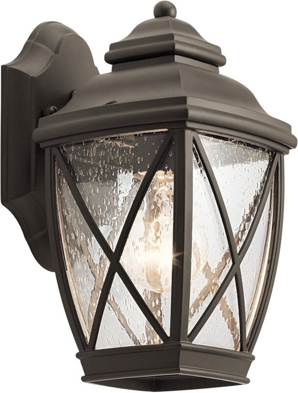 Tangier Kleine Außenwandlaterne Olde Bronze, IP44