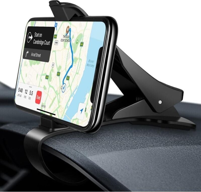 Thumbnail - Handyhalterung fürs Auto, universelle Armaturenbretthalterung für Handys, kompatibel mit den meisten Smartphones