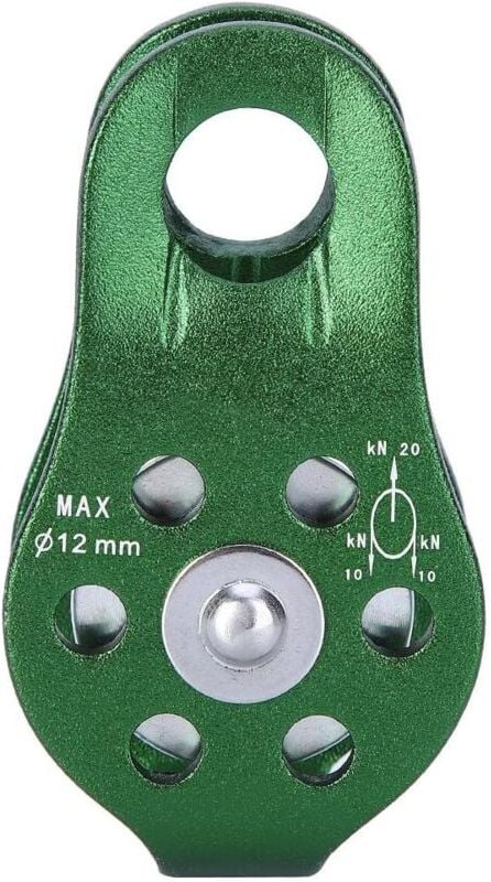 Hochleistungs-Einzelwirbelseil, Aluminiumlegierungs-Flaschenrad, Kletterzubehör für Klettersicherheitsausrüstung zum Kle...