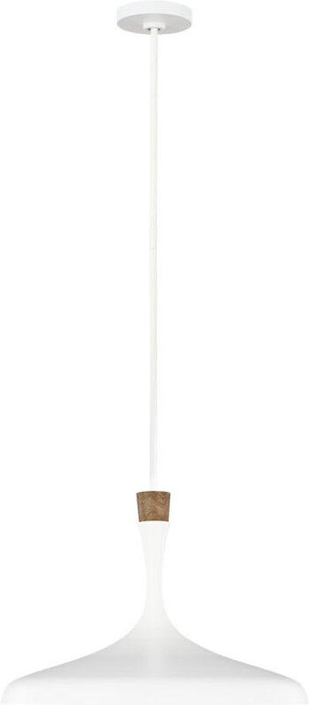 Darwin 1 Lichtanhänger, Matt White, E27 - Elstead