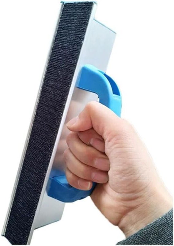 Schleifpapierhalter, Schleifpapierhalter für die rechte Ecke, Werkzeug, Schleifpapierhalter mit Griff, Nass- und Trocken...