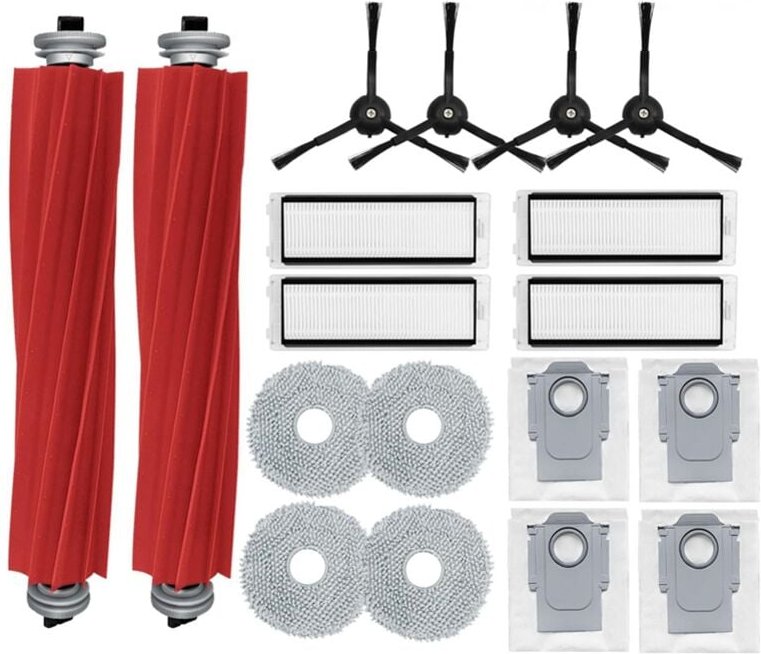 Für Roboter-Staubsauger, Bürstenfilter, Mopptuch, Staubbeutel