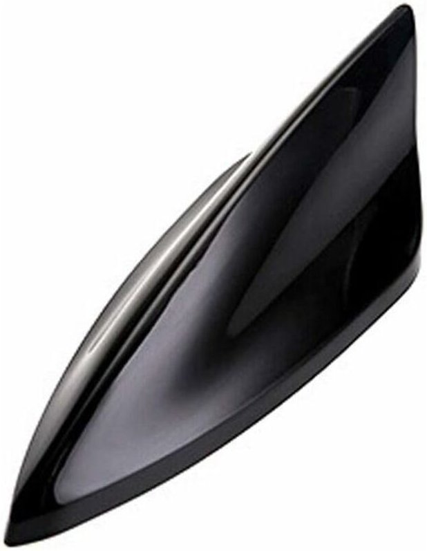 Autoantenne, Haifischflossenantenne, universelle Haifischflossen-Dachantenne mit wasserfester Klebebasis, Schwarz