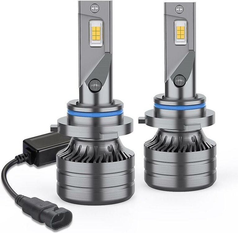 Woosien - LED-Scheinwerferlampen, 28 w, 3000 LED-Scheinwerfer-Umrüstsatz, 6000 k Kaltweiß (9005)