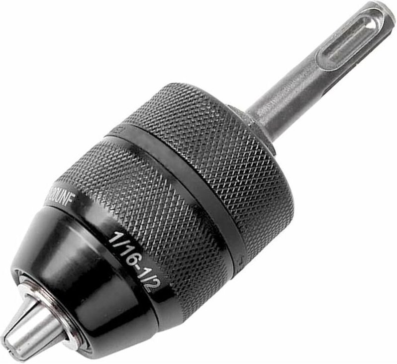 Hochleistungs-Profi-Schnellwechsel-Bohrfutter 1/2-20 UNF (2-13 mm) mit 6,35 mm (1/2") SDS-Adapter