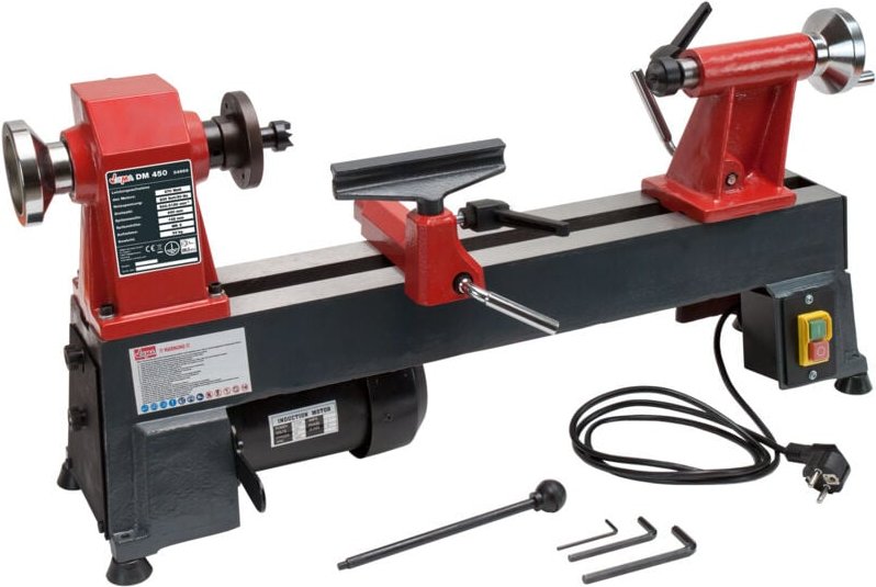 Dema - Drechselbank Drechselmaschine dm 450 Holzdrehbank Holz Drehbank