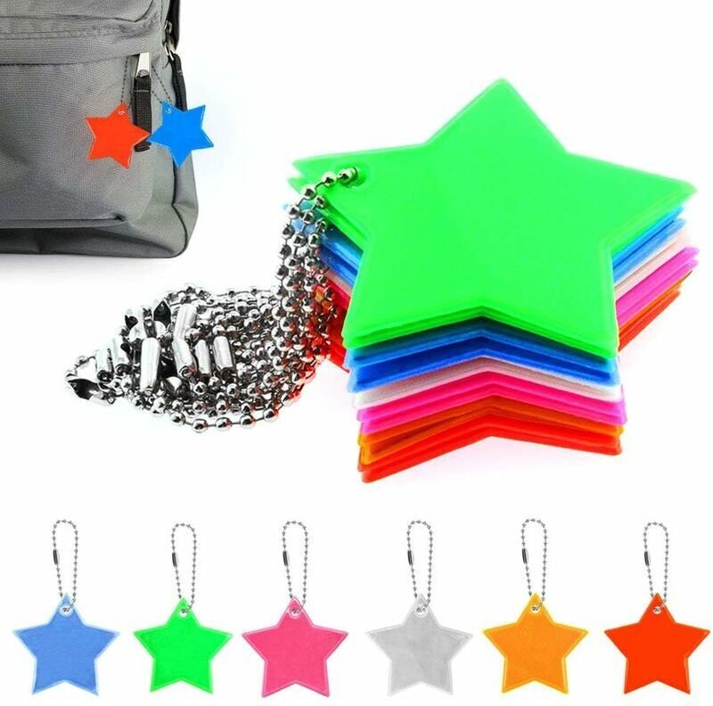 12 pièces étiquettes réfléchissantes, étiquettes réfléchissantes de sécurité, étiquettes réfléchissantes pour enfants po...