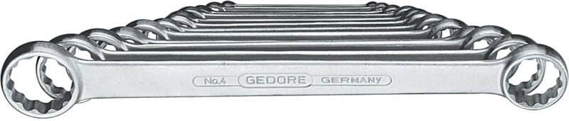 Doppelringschlüssel-Satz 8-teilig 6-22mm, 4-8, 6061700 - Gedore