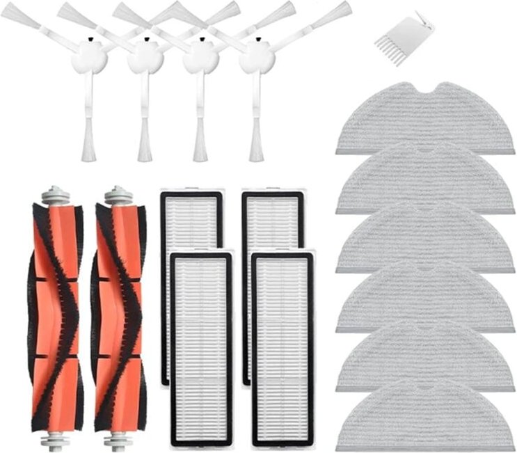 Für 1C STYTJ01ZHM 1T Wichtigsten Seite Pinsel Mopp Tuch Filter