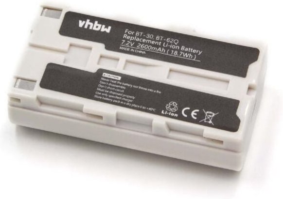 Vhbw - Akku kompatibel mit Topcon Field Controller GPT-7000i, GPT-7500, GPT-9000, GPT9000A Messgerät (2600mAh, 7,4V, Li-...