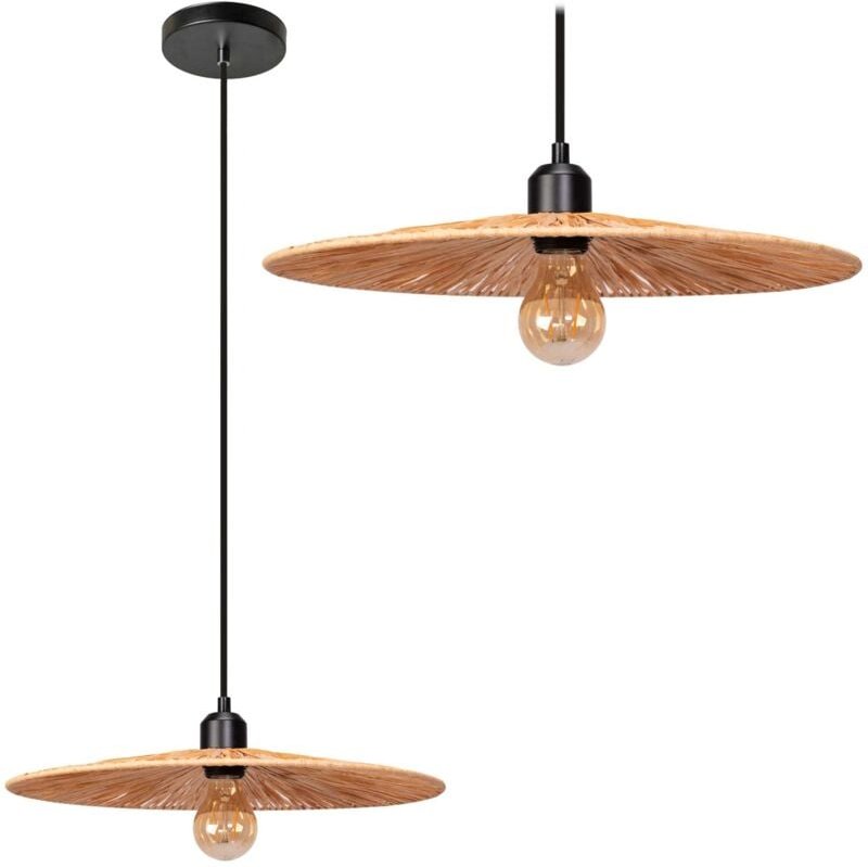 Toolight - lampe APP1311-1CP boho brown