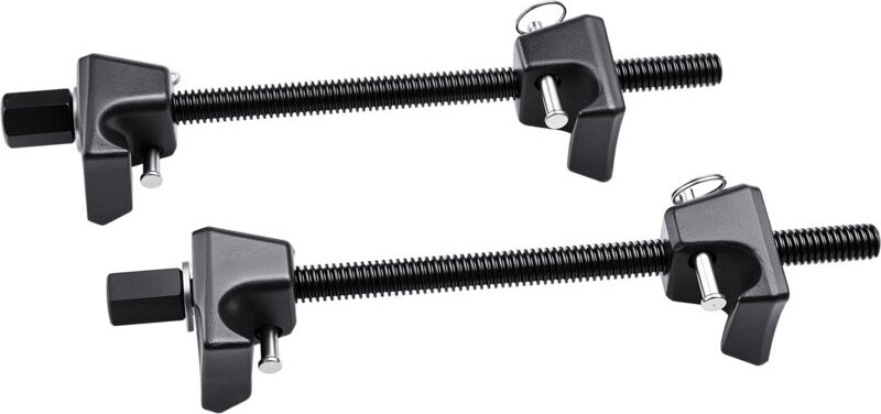 Mophorn - Federbeinspanner 2er-Set, robustes Schraubenfederspanner-Werkzeug mit 265 mm Spannweite, geeignet für 22 mm Se...