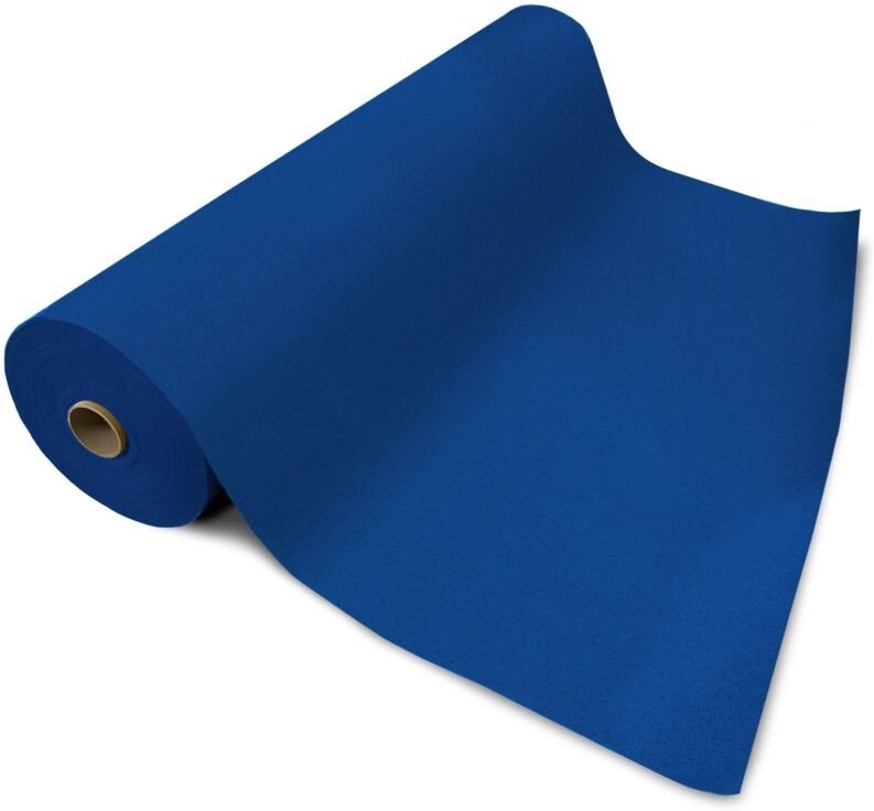 Messeteppich auf Maß Sintra Blau 0821 100 x 450 cm