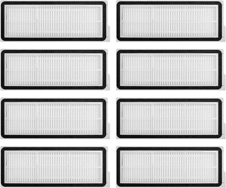 8 waschbare Filter für q MaxV/P10 Pro Roboter