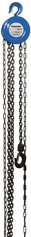 Silverline - Kettenzug 1.000 kg / 2,5 m Hubhöhe
