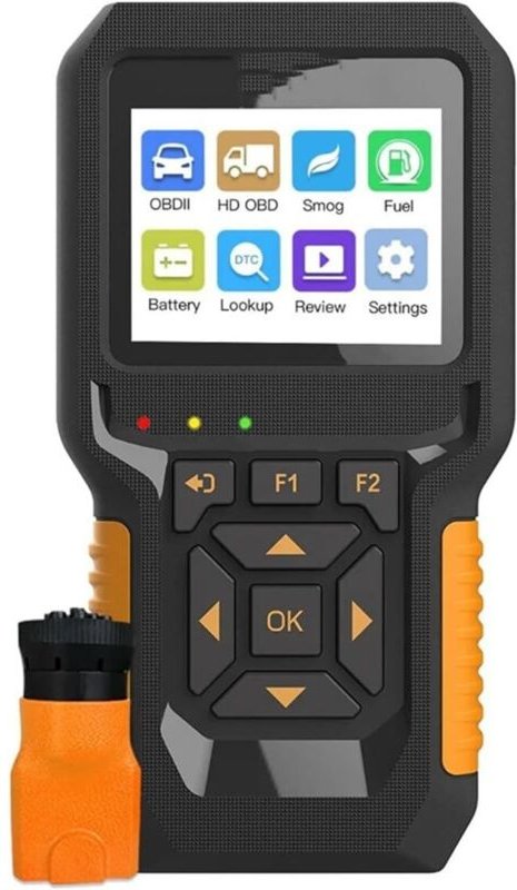 NC601 12V 24V Benzin- und Diesel-OBD2-Code-Scanner Motorreparaturwerkzeug Datenlesen und Löschen LKW-Fehlerdecoder Diagn...