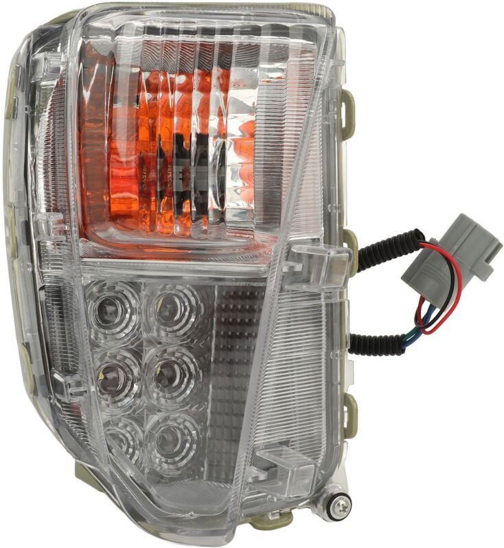 1 Nebelscheinwerfer vorne, klare Linse, wasserdichte LED-Anzeige, für Toyota Prius 2012–2015 rechts