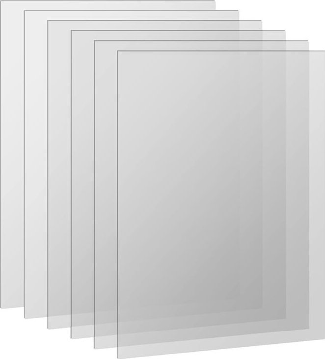 6PCS FEP-Folie 260 x 200 0,15 mm für Photon M3/M3 Plus/Mono x, / S/4K lcd 3D-Drucker