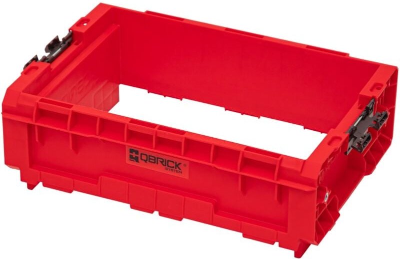 System pro Box Extender 2.0 red ultra hd Custom Koffer Erweiterung 450 x 310 x 151 mm 9 l stapelbar - Qbrick