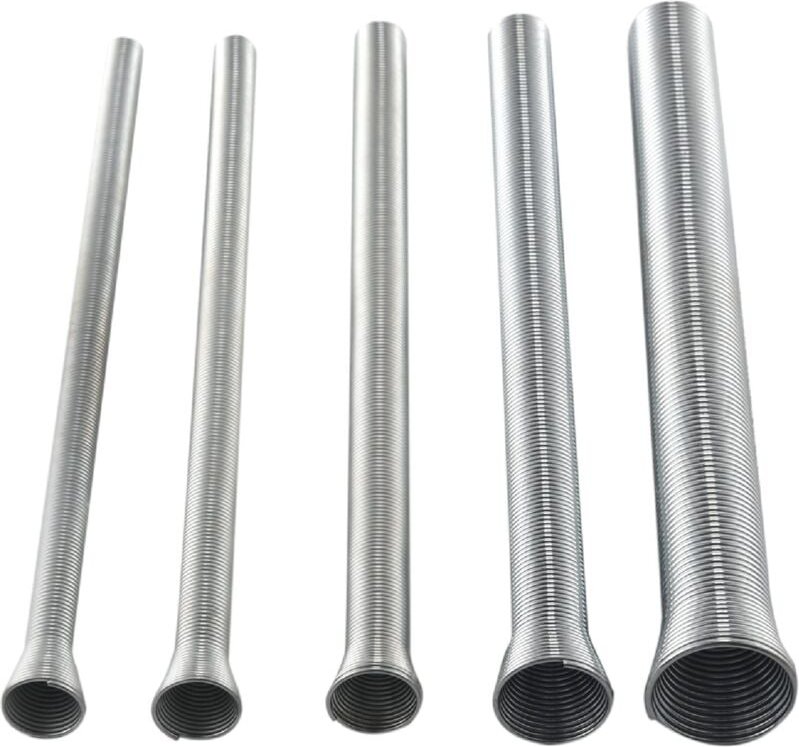 Tlily - 5 stücke Federrohrbieger 210mm Spannungsrohr 1/4 zoll-5/8 zoll Stahl Für Kupfer Aluminium Biegen Handwerkzeuge