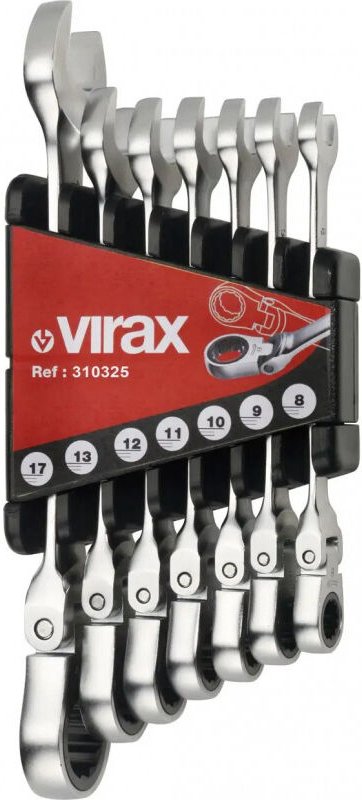 Sperrklinkeschlüssel mit flexiblem Kopf 8-17 mm - Virax