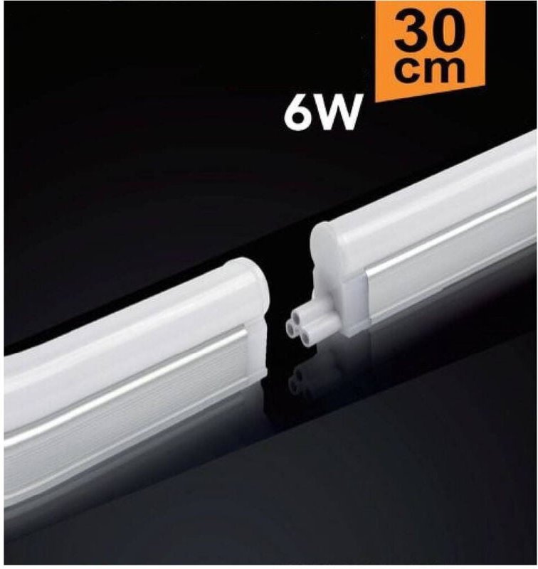 Trade Shop Traesio - Trade Shop - led neon deckenleuchte T5 unterschrank matt reglette verschiedene lichttöne 6 w 30 cm ...